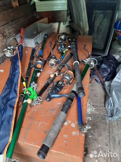 Удочки,спининги