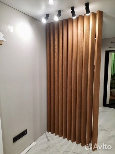 Перегородка реечная