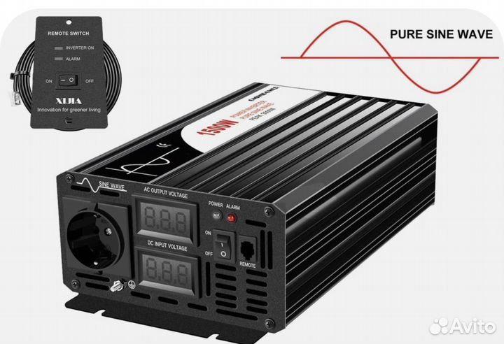 Инвертор 12 220 чистый синус