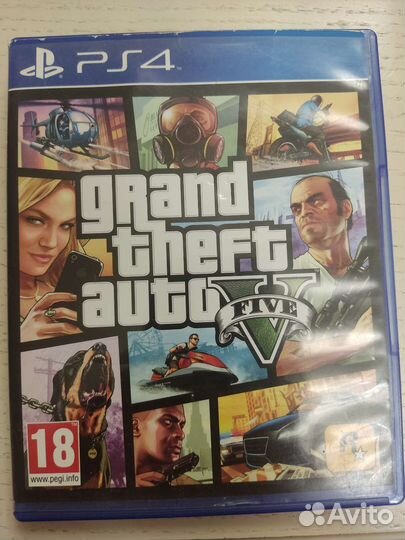 Игра на ps4 GTA 5
