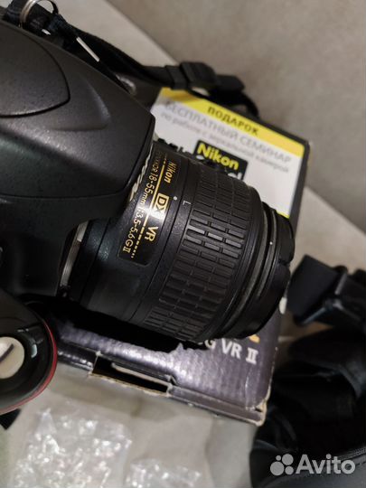 Nikon D3200 kit 18-55mm, ver II. Полупрофессионал