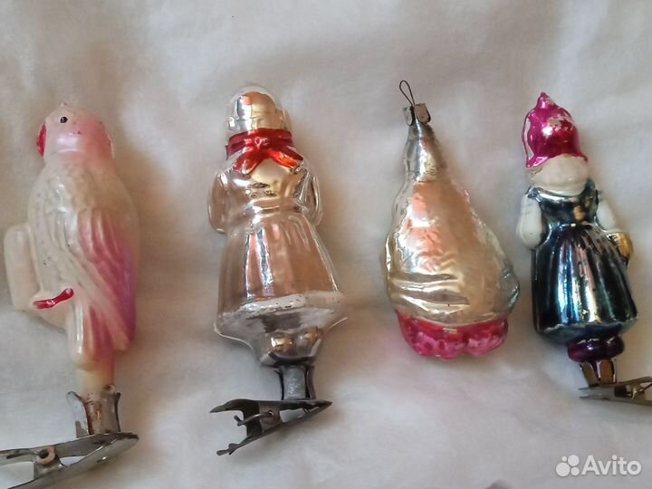 Елочные игрушки СССР