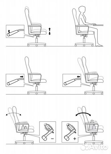 Компьютерное кресло IKEA