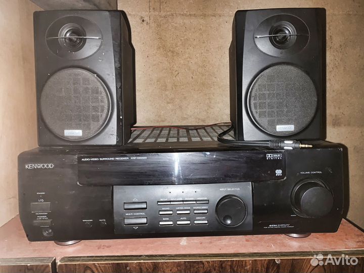 Ресивер Kenwood KRF-V4550D С subwoofer