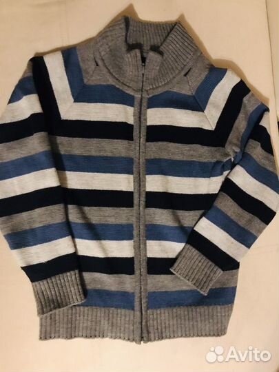 Кофта теплая на молнии 146 см