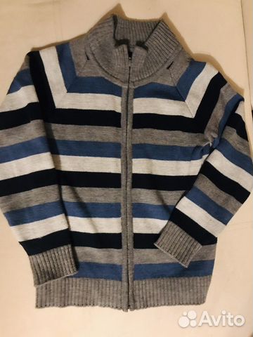 Кофта теплая на молнии 146 см