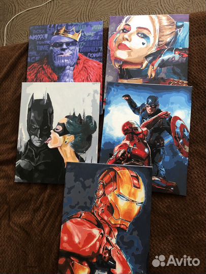 Картины Marvel/DC