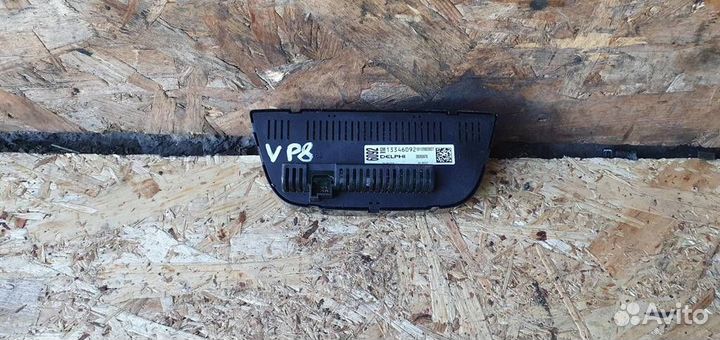 Блок управления кондиционером Opel Meriva B 2010