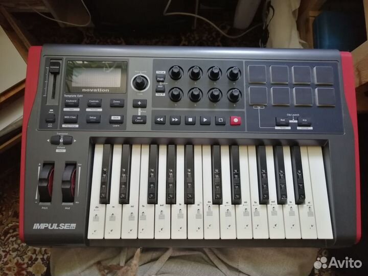 Midi клавиатура novation impulse 25