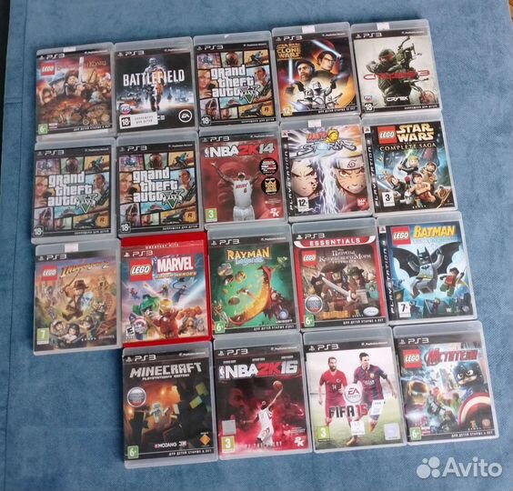 Много дисков для ps- 3