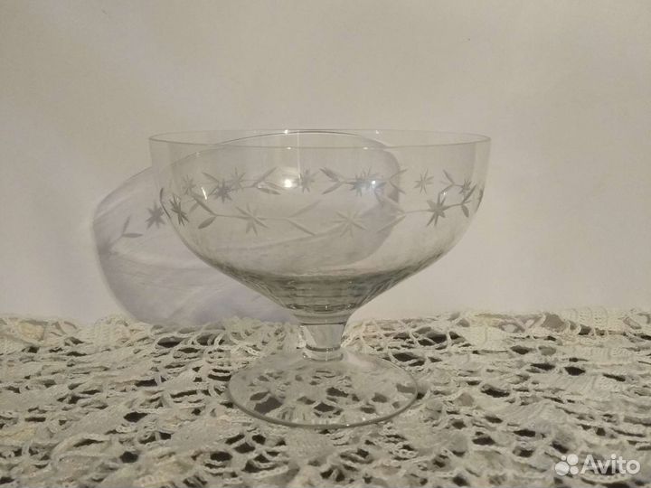 Ваза для фруктов, конфетница и тарелка СССР