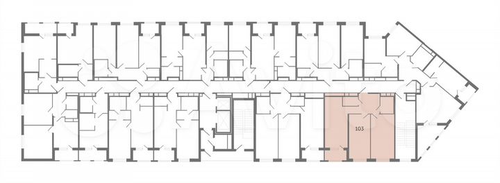 2-к. квартира, 71,9 м², 9/12 эт.
