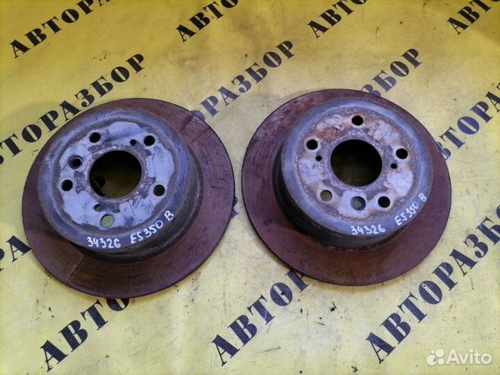 Диск тормозной задний Lexus Es350 2006-2012 3.5