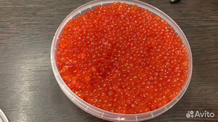 Икра красная (кижуч)