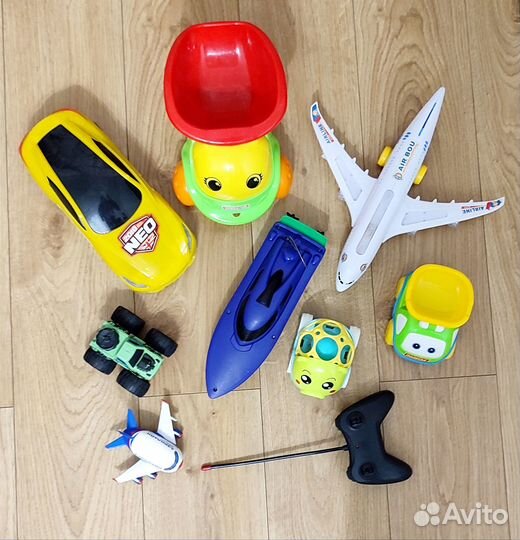 Детские игрушки пакетом, машинки пакетом