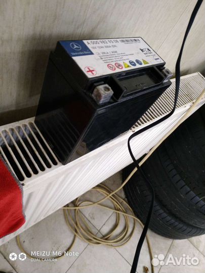 Аккумулятор дополнительный mercedes