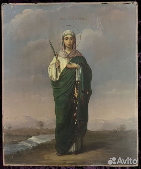 Икона / Святая мученица Антонина 1878