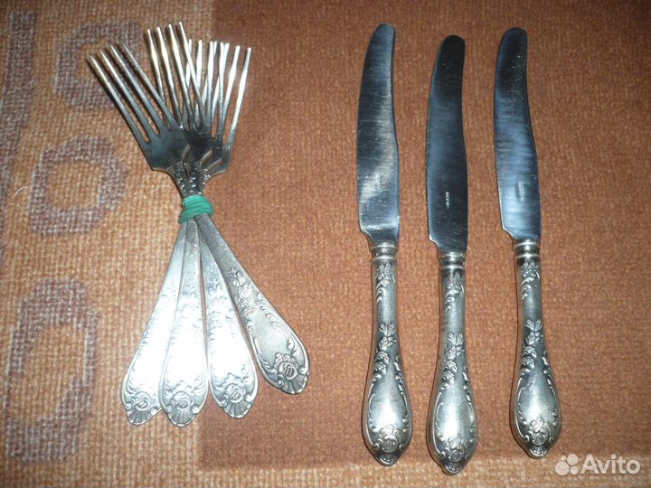 Вилки,ножи,ложки мельхиоровые и нержавеющие