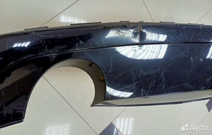 Накладка заднего бампера Audi A8 (D4) 2009-2014