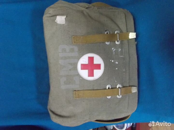 Сумка медицинская СССР с наполнением