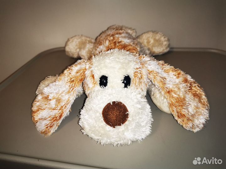 Мягкая игрушка avrora лежащая собака