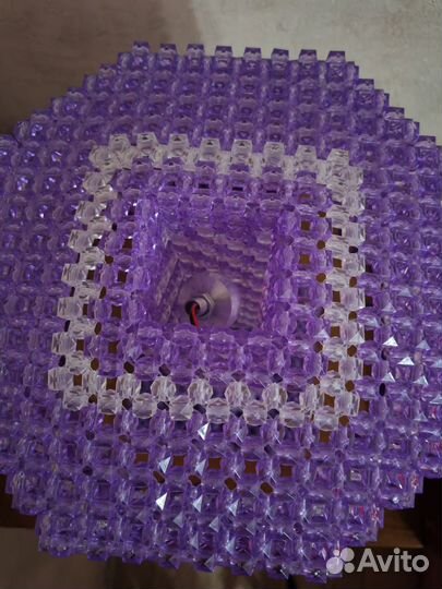 Чисто ручная работа настольная лампа из бисера