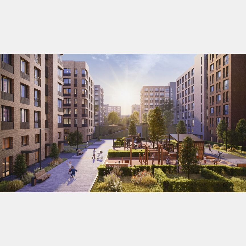 2-к. квартира, 61,7 м², 3/12 эт.