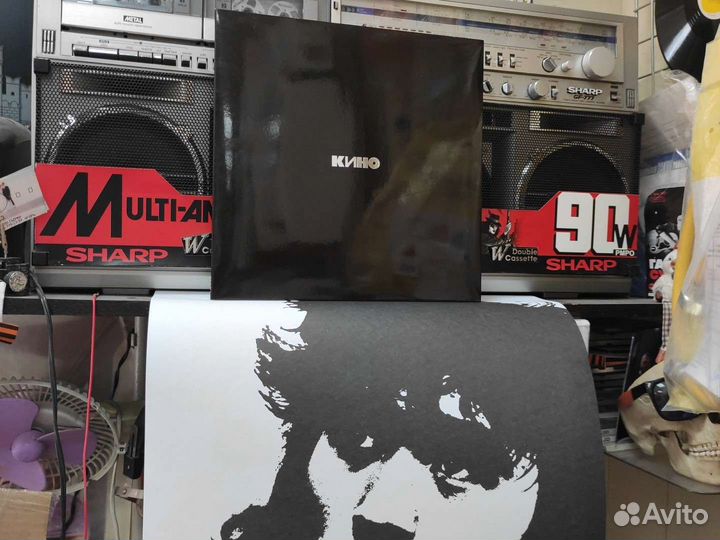 Кино Черный альбом + плакат 2 х сторонний