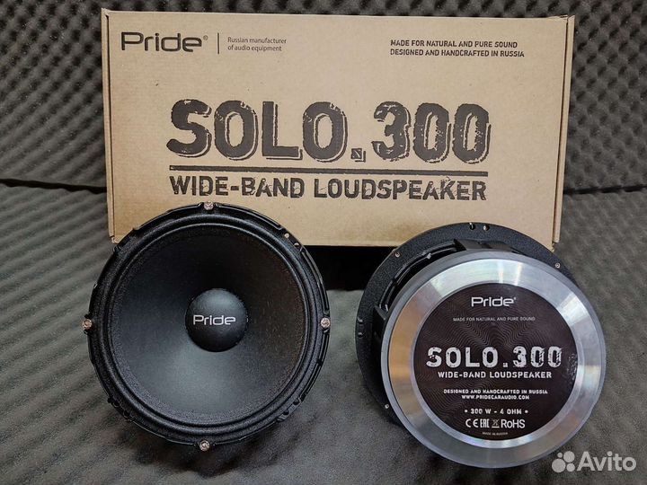 Динамики Pride Solo 300 новые