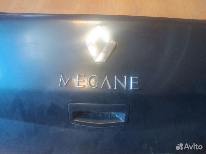 Крышка багажника renault megane 2