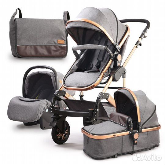 Коляска belecoo 3 в 1