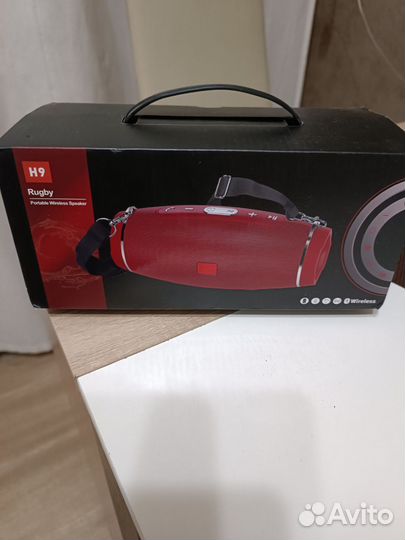 Портативная колонка с ремешком Wireless Rugby H9