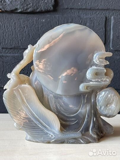 Будда. Хоттей с ребенком. Агат