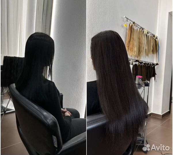 Нарашивание волос