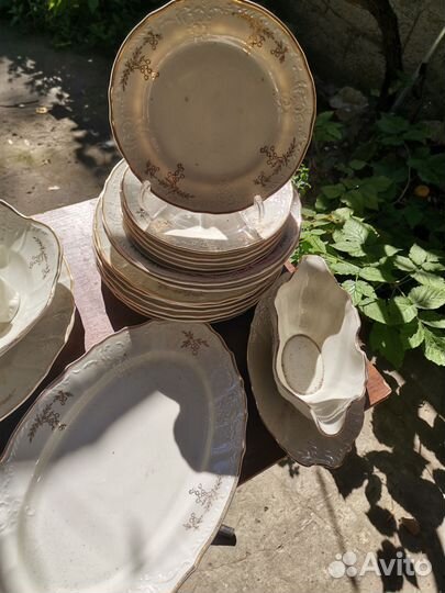 Столовый сервиз новый чехословакия