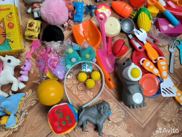 Игрушки для девочки мелкие пакетом