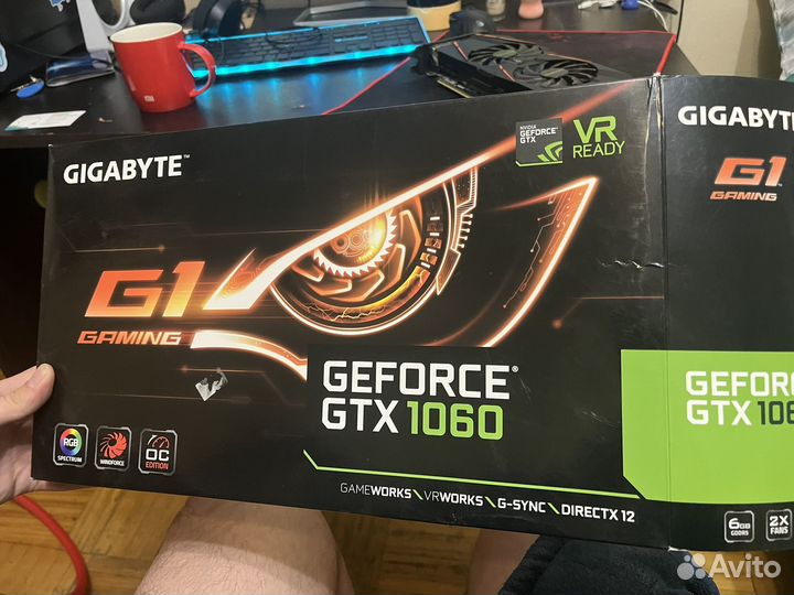 Видеокарта gtx 1060 6gb gigabyte