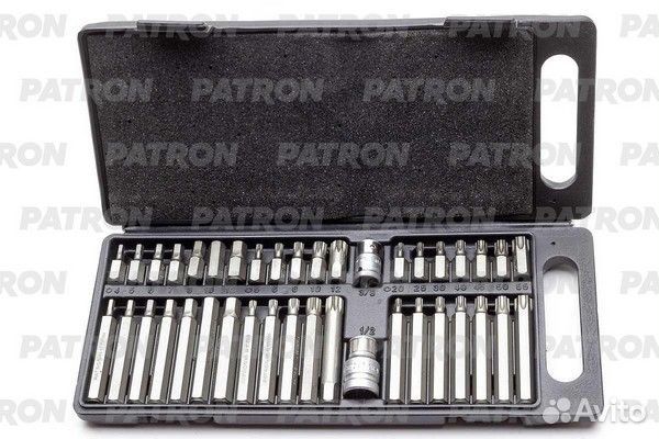 Patron P-4401C Набор бит 40 пр HEX torx spline 12