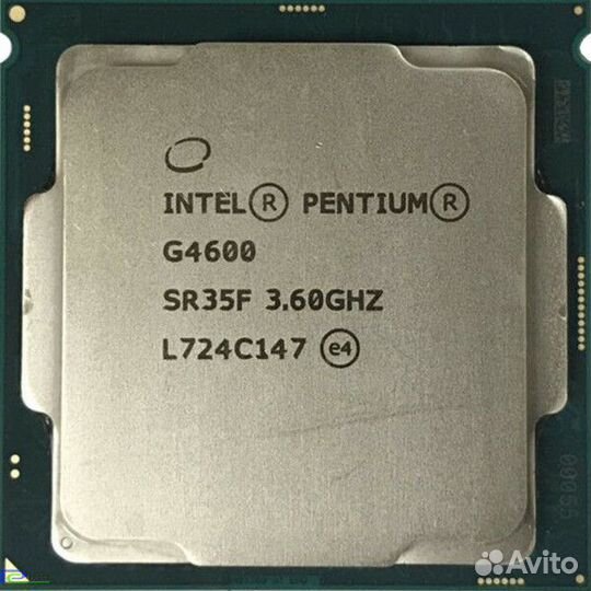 Pentium G4600 + кулер