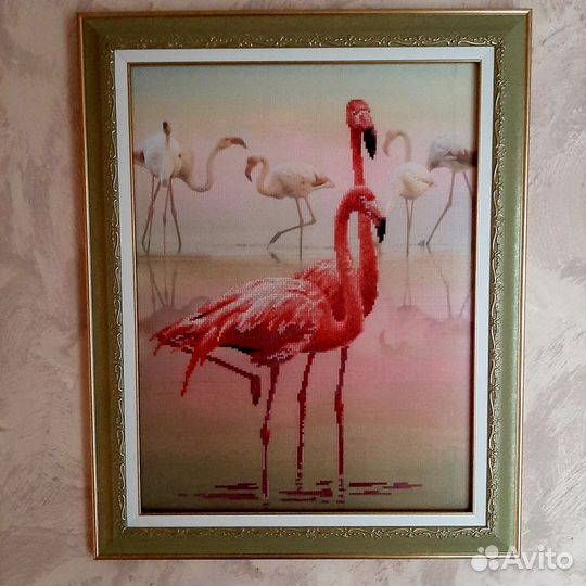 Остатки от набора для вышивки крестом