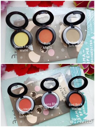 Mac тени, карандаш, помада,блеск для губ