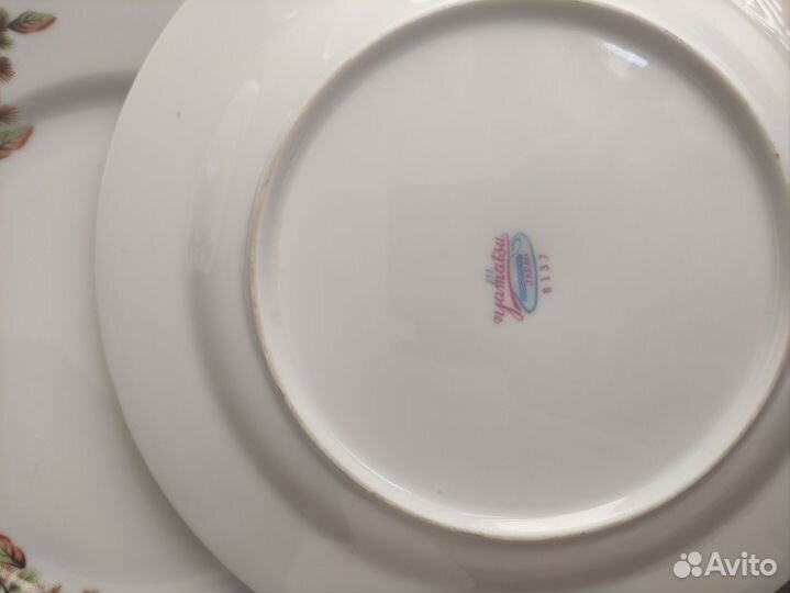 Плоские тарелки СССР