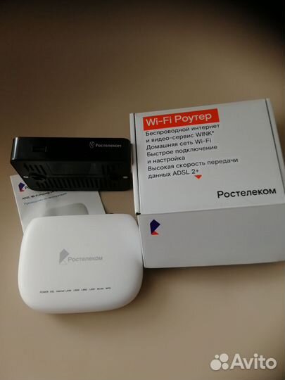 Wi- Fi роутер Ростелеком + тв-приставка