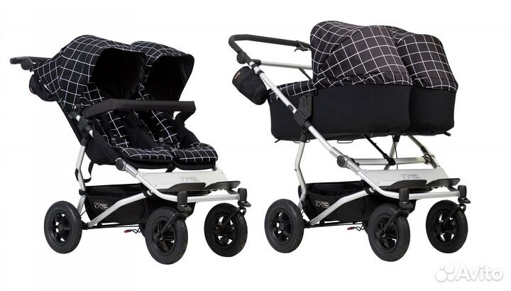 Коляска для двойни Мountain Вuggy