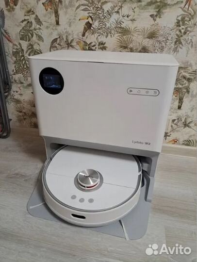 Робот-пылесос Lydsto W2 с крутящимися тряпочками