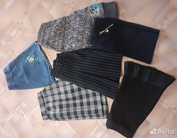Вещи пакетом на девочку 122 128