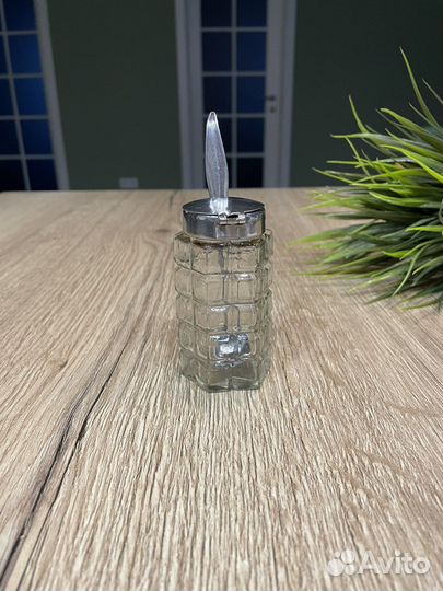 Горчичница с ложечкой времён СССР 1950-е годы