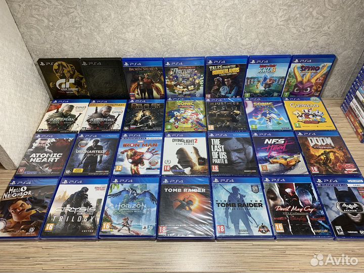 Диски Игры на PS4 ps4 PS5 ps5