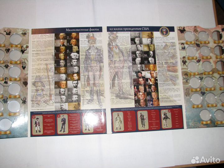 Альбомы для монет США