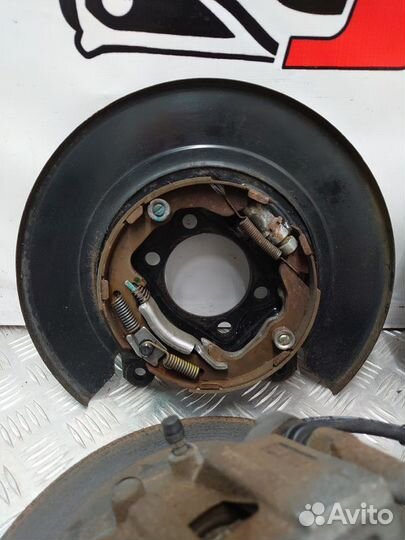 Комплект задних тормозов Mitsubishi Lancer X (2007